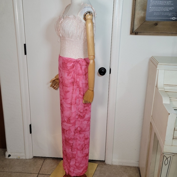 Princess Polly Petal Wrap Tie Maxi Skirt Size 6 NWT - Picture 3 of 9